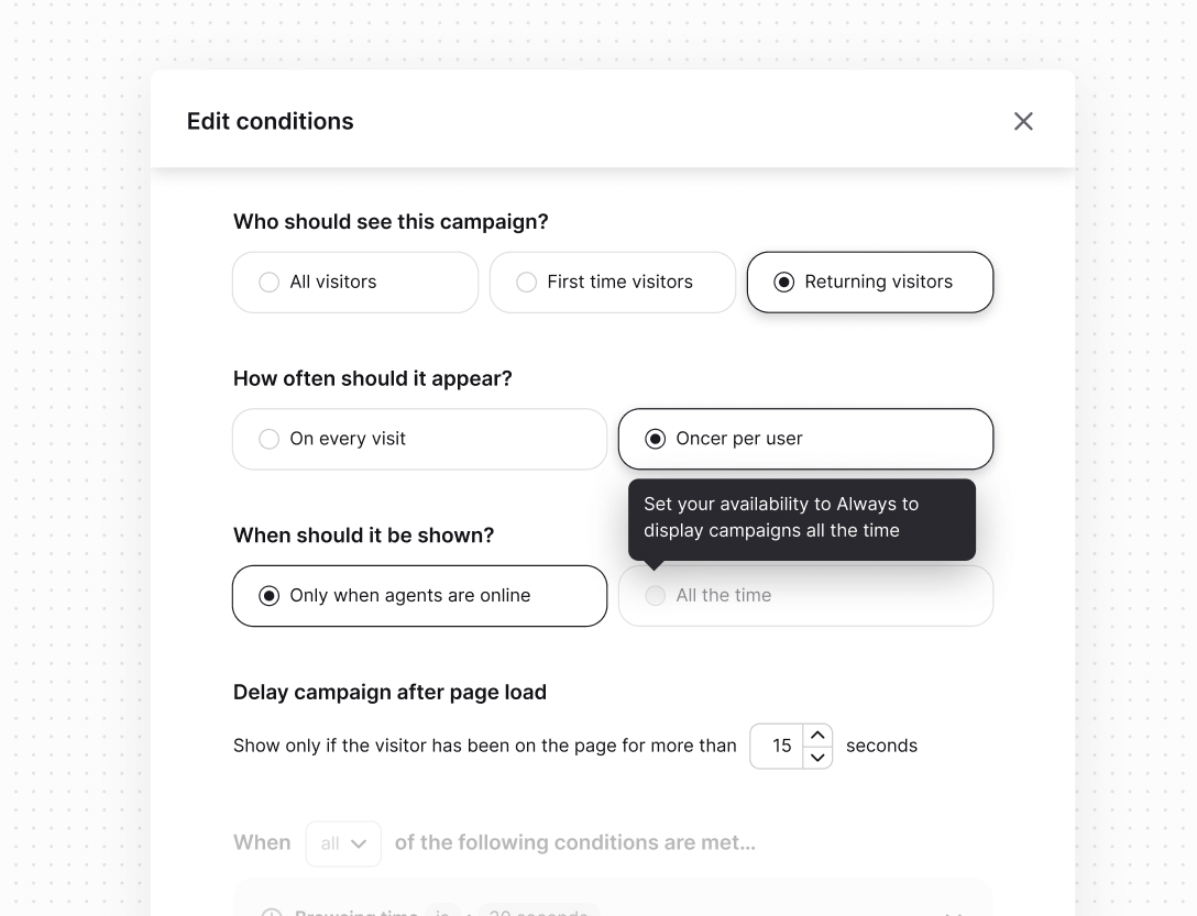 Engaging campaigns in Text App for financial services